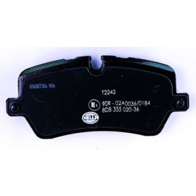 Hella | Bremsbelagsatz, Scheibenbremse | 8DB 355 020-361