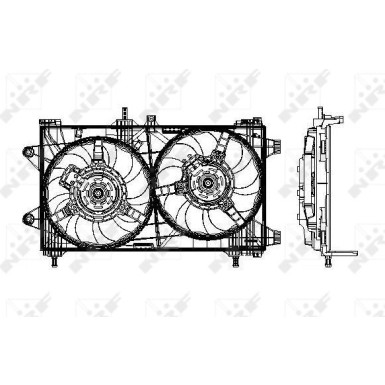 47802 Lüfter, Motorkühlung 47802 Lüfter, Motorkühlung