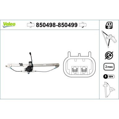 Valeo | Fensterheber | 850498