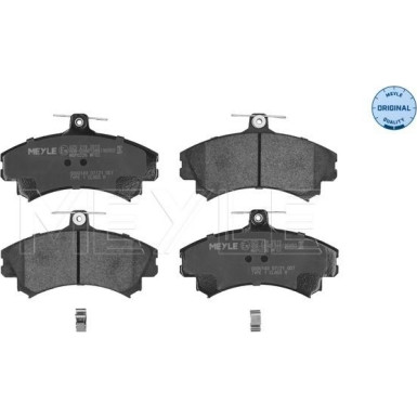 Meyle Bremsbelagsatz, Scheibenbremse MEYLE-ORIGINAL: True to OE 025 219 2015