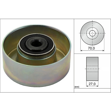 532 0214 10 Umlenk-/Führungsrolle, Keilrippenriemen