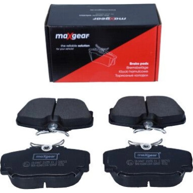 19-0447 Bremsbelagsatz, Scheibenbremse