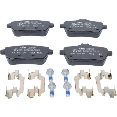 Bremsbelagsatz, Scheibenbremse ATE Ceramic 13.0470-2780.2