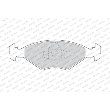 FDB896 Bremsbelagsatz, Scheibenbremse PREMIER ECO FRICTION