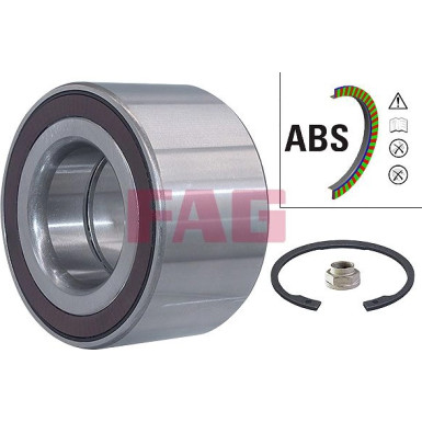 2 x FAG Radlagersatz | 713 6179 30