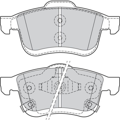 Valeo Bremsbelagsatz, Scheibenbremse ESSENTIAL 302163