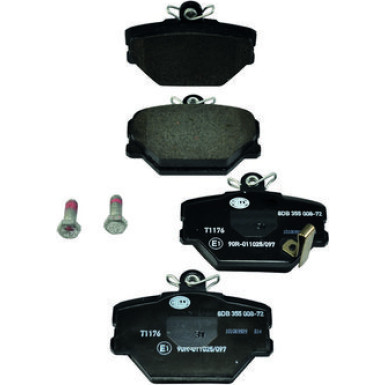 Hella Pagid | Bremsbelagsatz, Scheibenbremse | 8DB 355 008-721