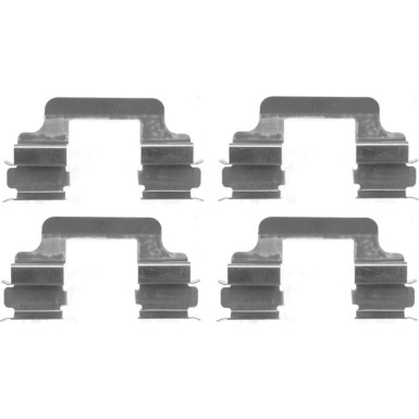 1 987 474 402 Zubehörsatz, Scheibenbremsbelag