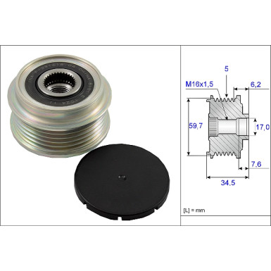 535 0034 10 Generatorfreilauf