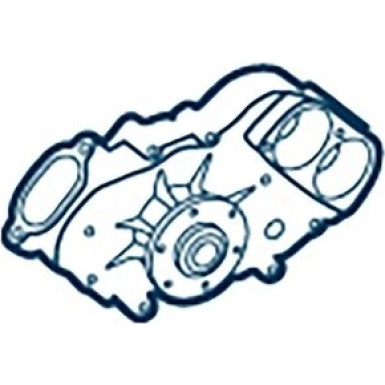 OE Germany | Wasserpumpe, Motorkühlung | 01 2000 441001
