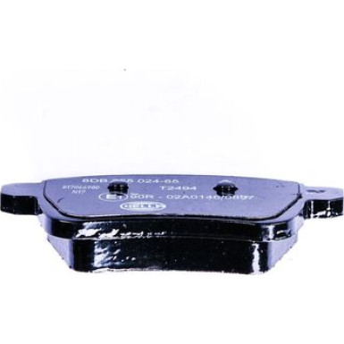 Hella | Bremsbelagsatz, Scheibenbremse | 8DB 355 024-651