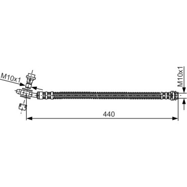 1 987 481 175 Bremsschlauch 1 987 481 175 Bremsschlauch