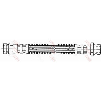 TRW | Bremsschlauch | PHA510