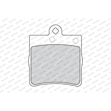 FDB1311 Bremsbelagsatz, Scheibenbremse PREMIER ECO FRICTION