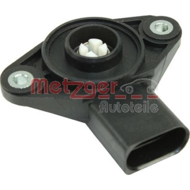 Metzger | Sensor, Saugrohrumschaltklappe | 0906333