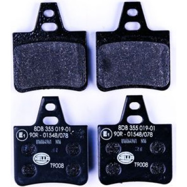 8DB 355 019-011 Bremsbelagsatz, Scheibenbremse