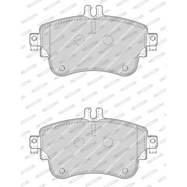 Ferodo Bremsbelagsatz, Scheibenbremse FUSE+ Technology FDB4428