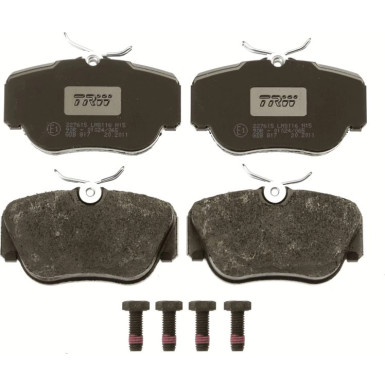 TRW Bremsbelagsatz, Scheibenbremse COTEC GDB817