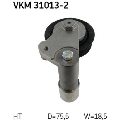 SKF | Spannrolle, Keilrippenriemen | VKM 31013-2