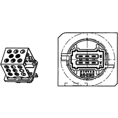 Mahle Widerstand, Innenraumgebläse BEHR Premium Line ABR 91 000P Mahle Widerstand, Innenraumgebläse BEHR Premium Line ABR 91 000P