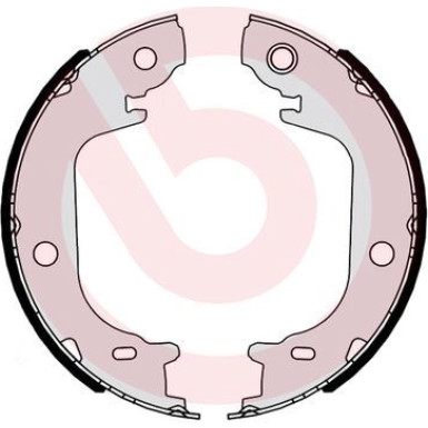 Brembo | Bremsbackensatz, Feststellbremse | S 83 565