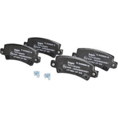 Delphi Bremsbelagsatz, Scheibenbremse LP1864