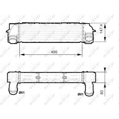 30524 Ladeluftkühler