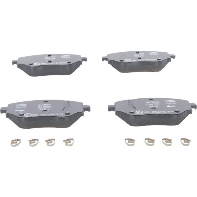 Bremsensatz, Scheibenbremse