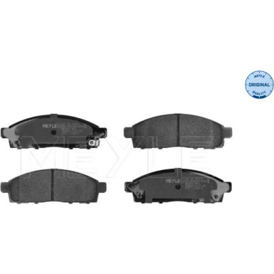 025 245 2916/W Bremsbelagsatz, Scheibenbremse MEYLE-ORIGINAL: True to OE.