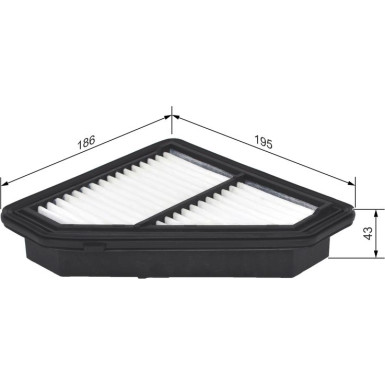 BOSCH F 026 400 564 Luftfilter BOSCH F 026 400 564 Luftfilter