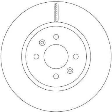 TRW Bremsscheibe DF6842