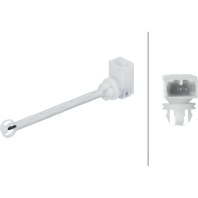 Hella | Sensor, Innenraumtemperatur | 6PT 009 104-081