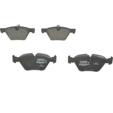 BOSCH | Bremsbelagsatz, Scheibenbremse | 0 986 494 705