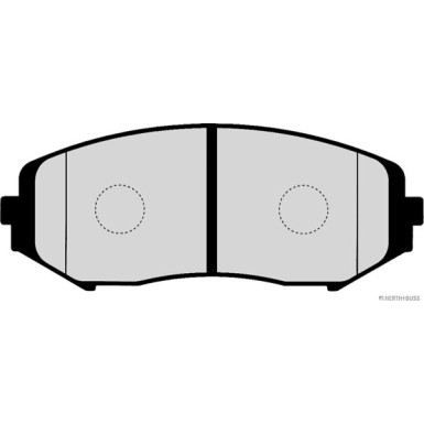 J3608028 Bremsbelagsatz, Scheibenbremse