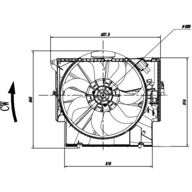 47923 Lüfter, Motorkühlung