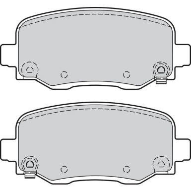 Valeo Bremsbelagsatz, Scheibenbremse ESSENTIAL 302166