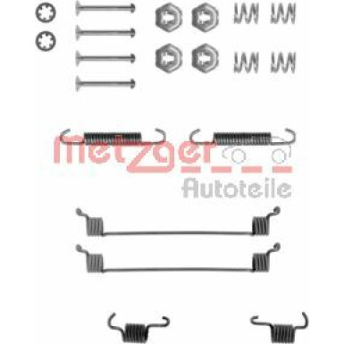 105-0651 Zubehörsatz, Bremsbacken GREENPARTS