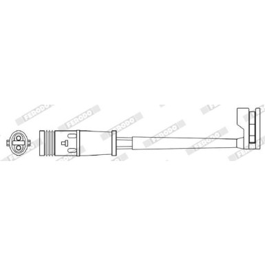 Ferodo | Warnkontakt, Bremsbelagverschleiß | FWI311