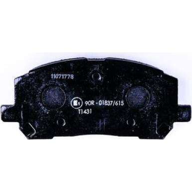 Hella | Bremsbelagsatz, Scheibenbremse | 8DB 355 011-161