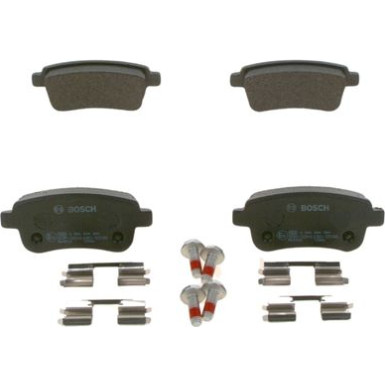 BOSCH | Bremsbelagsatz, Scheibenbremse | 0 986 494 384