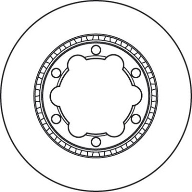 Bremsscheibe TRW SINGLE DF4919S