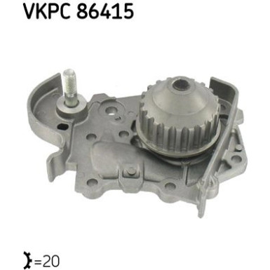 VKPC 86415 Wasserpumpe, Motorkühlung Aquamax