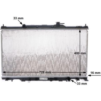 Mahle | Kühler, Motorkühlung | CR 1459 000S