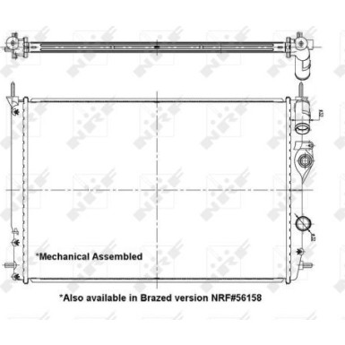 58198 Kühler, Motorkühlung