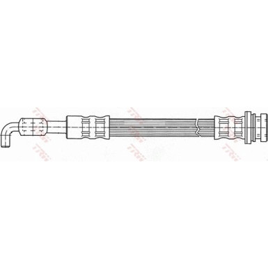 TRW | Bremsschlauch | PHD424