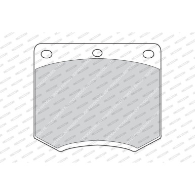 FDB167 Bremsbelagsatz, Scheibenbremse PREMIER ECO FRICTION