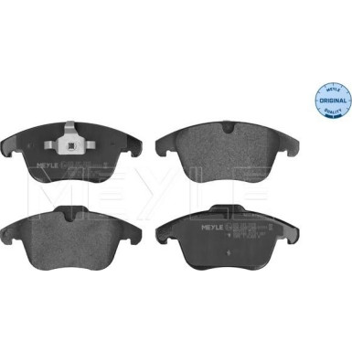 025 241 2319 Bremsbelagsatz, Scheibenbremse MEYLE-ORIGINAL: True to OE.