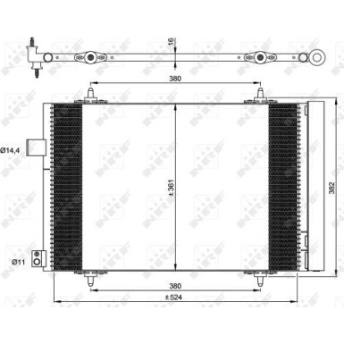35946 Kondensator, Klimaanlage EASY FIT