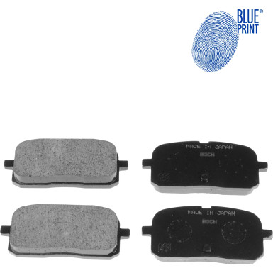 Blue Print | Bremsbelagsatz, Scheibenbremse | ADT34267