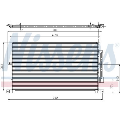 94585 Kondensator, Klimaanlage
